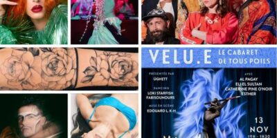 programmation de la soirée Velu.e novembre 2025