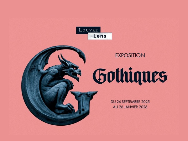 affiche de l'expo Gothiques au Louvre lens