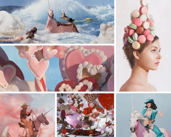 A l’avant-garde : Will Cotton, utopies sucrées et désirs matérialistes