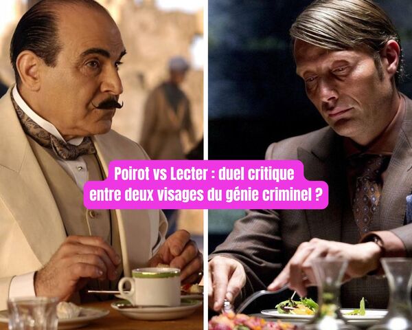 Poirot vs Lecter : duel critique entre deux visages du génie criminel ?