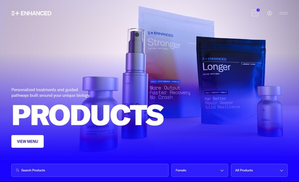 produits vendus sur le site enhanced
