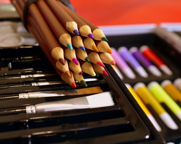 crayons aquarellables