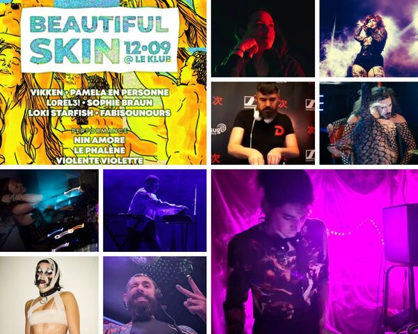 artistes participant à la soirée Beautiful Skin de septembre 2026