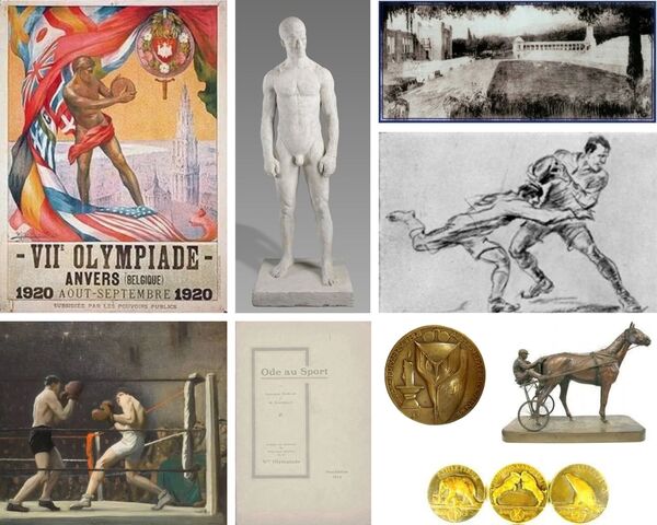 Les Olympiades d’art (1912-1948) : quand la médaille s’obtenait avec un pinceau