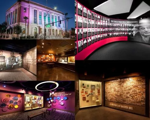 Vues de The Mob Museum à Las Vegas