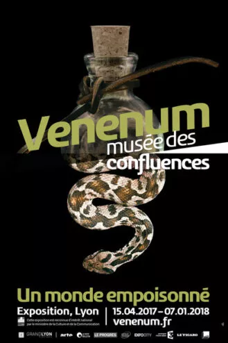 affiche de l'exposition Venenum - Un monde empoisonné