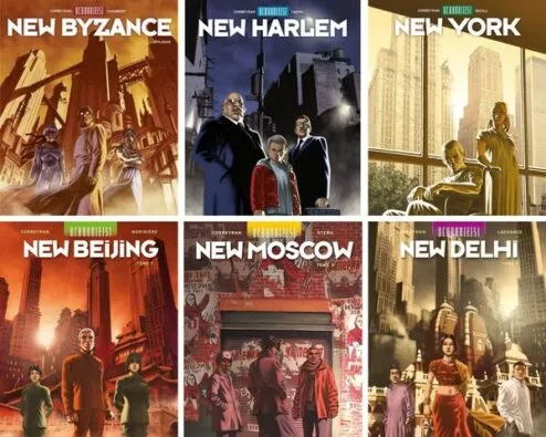 les différents volets de la série BD Uchronie(s)
