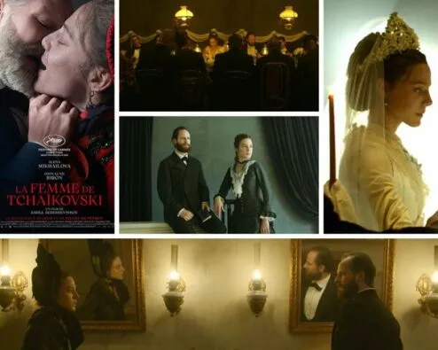 différentes scènes du film la femme de Tchaïkovski
