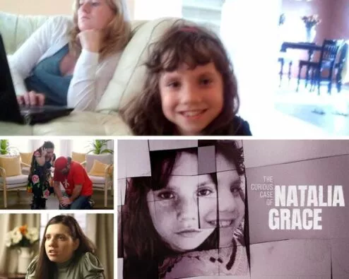 différentes séquences de la série documentaire L'énigme natalia Grace