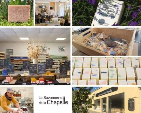 différentes vues de la savonnerie de la chapelle