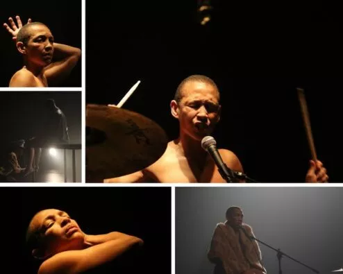 différentes vues du spectacle Confession publique